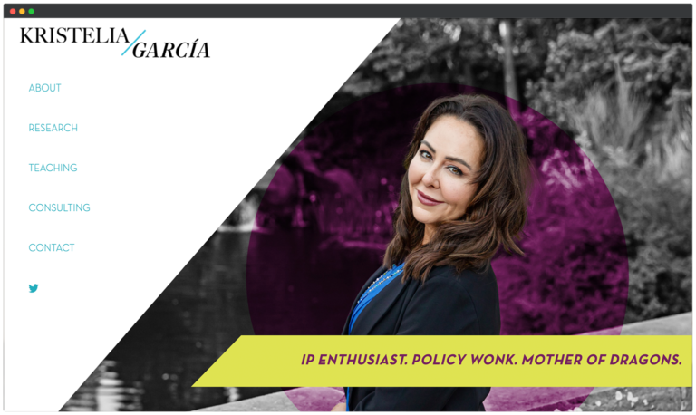 Academic Website Kristelia Garcia